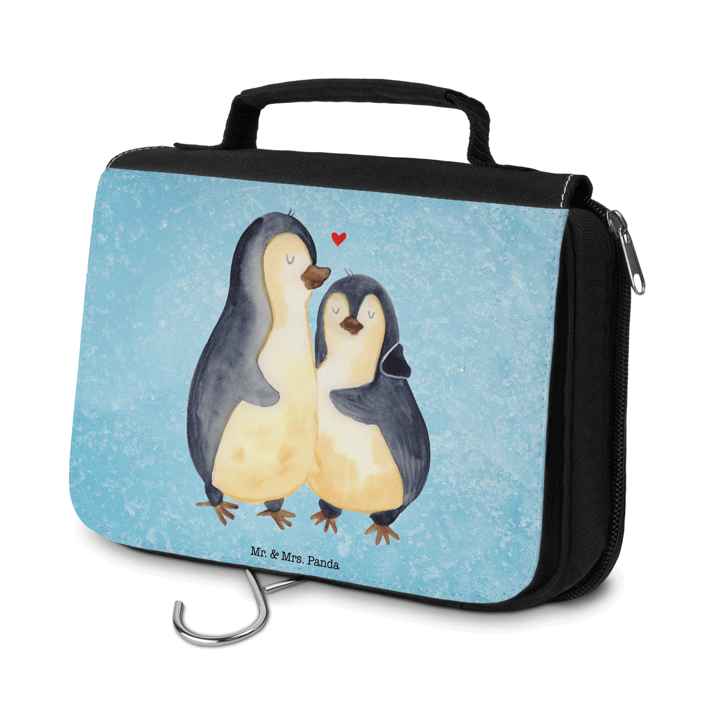 Kulturbeutel Pinguin umarmen Kulturbeutel, Zum Aufhängen, Waschtasche, Kosmetiktasche, Damen, Herren, Aufbewahrungstasche, Schminktasche, Kosmetikbeutel, Organizer, Kulturtasche, Schminkutensil, Pinguin, Liebe, Liebespaar, Liebesbeweis, Liebesgeschenk, Verlobung, Jahrestag, Hochzeitstag, Hochzeit, Hochzeitsgeschenk