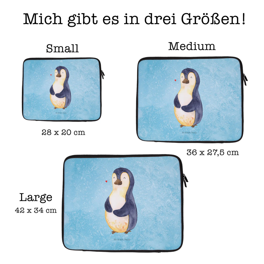 Notebook Tasche Pinguin Diät Notebook Tasche, Laptop, Computertasche, Tasche, Notebook-Tasche, Notebook-Reisehülle, Notebook Schutz, Pinguin, Pinguine, Diät, Abnehmen, Abspecken, Gewicht, Motivation, Selbstliebe, Körperliebe, Selbstrespekt