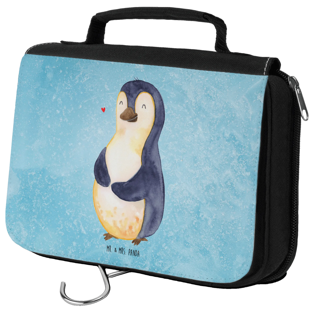 Kulturbeutel Pinguin Diät Kulturbeutel, Zum Aufhängen, Waschtasche, Kosmetiktasche, Damen, Herren, Aufbewahrungstasche, Schminktasche, Kosmetikbeutel, Organizer, Kulturtasche, Schminkutensil, Pinguin, Pinguine, Diät, Abnehmen, Abspecken, Gewicht, Motivation, Selbstliebe, Körperliebe, Selbstrespekt