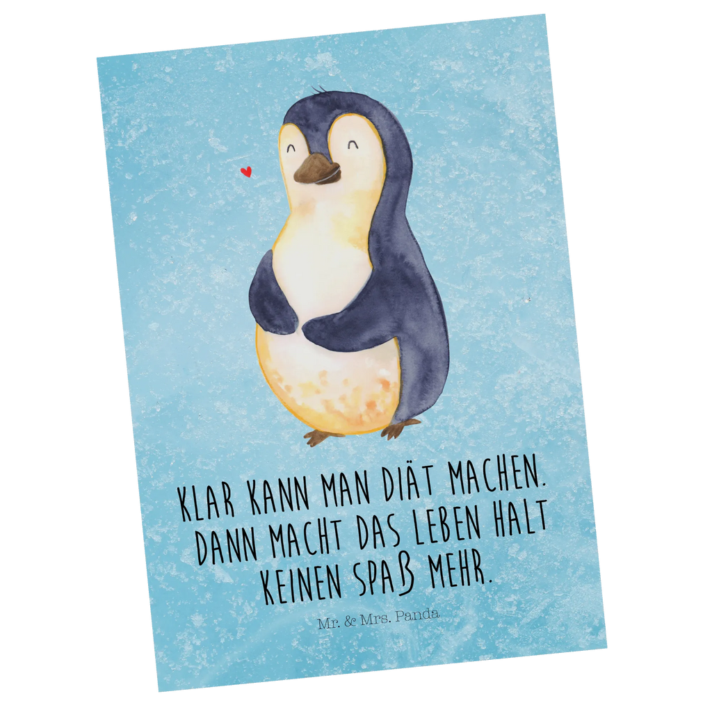 Postkarte Pinguin Diät Postkarte, Karte, Geschenkkarte, Grußkarte, Einladung, Ansichtskarte, Geburtstagskarte, Einladungskarte, Dankeskarte, Ansichtskarten, Einladung Geburtstag, Einladungskarten Geburtstag, Pinguin, Pinguine, Diät, Abnehmen, Abspecken, Gewicht, Motivation, Selbstliebe, Körperliebe, Selbstrespekt