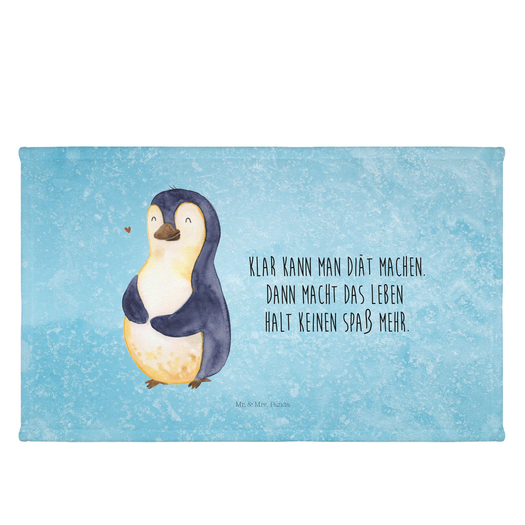 Handtuch Pinguin Diät Handtuch, Badehandtuch, Badezimmer, Handtücher, groß, Kinder, Baby, Pinguin, Pinguine, Diät, Abnehmen, Abspecken, Gewicht, Motivation, Selbstliebe, Körperliebe, Selbstrespekt