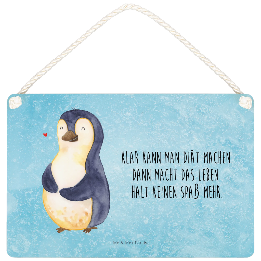 Deko Schild Pinguin Diät Dekoschild, Deko Schild, Schild, Tür Schild, Türschild, Holzschild, Wandschild, Wanddeko, Pinguin, Pinguine, Diät, Abnehmen, Abspecken, Gewicht, Motivation, Selbstliebe, Körperliebe, Selbstrespekt