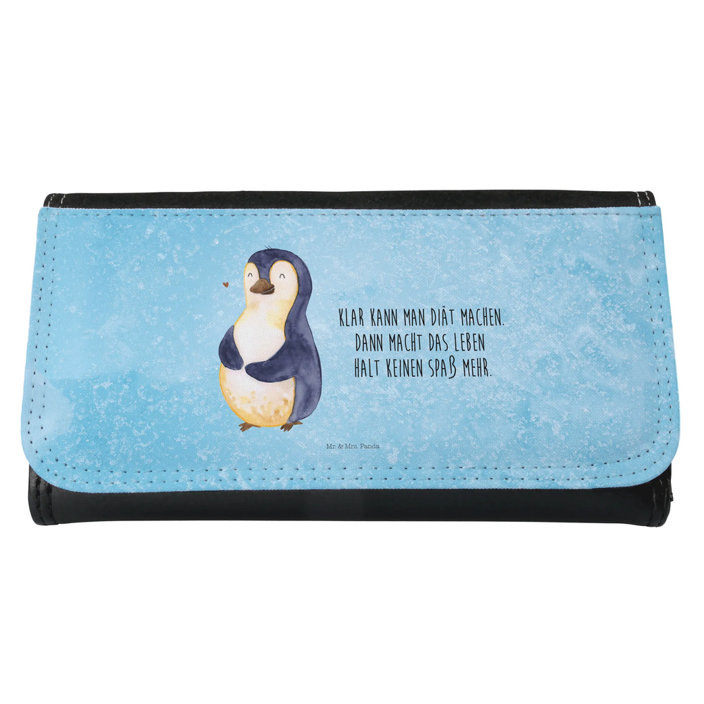 Damen Portemonnaie Pinguin Diät Portemonnaie, Portemonee, Geldbörse, Damen, Groß, XXL, Geldbeutel, Portemonnaies, Pinguin, Pinguine, Diät, Abnehmen, Abspecken, Gewicht, Motivation, Selbstliebe, Körperliebe, Selbstrespekt