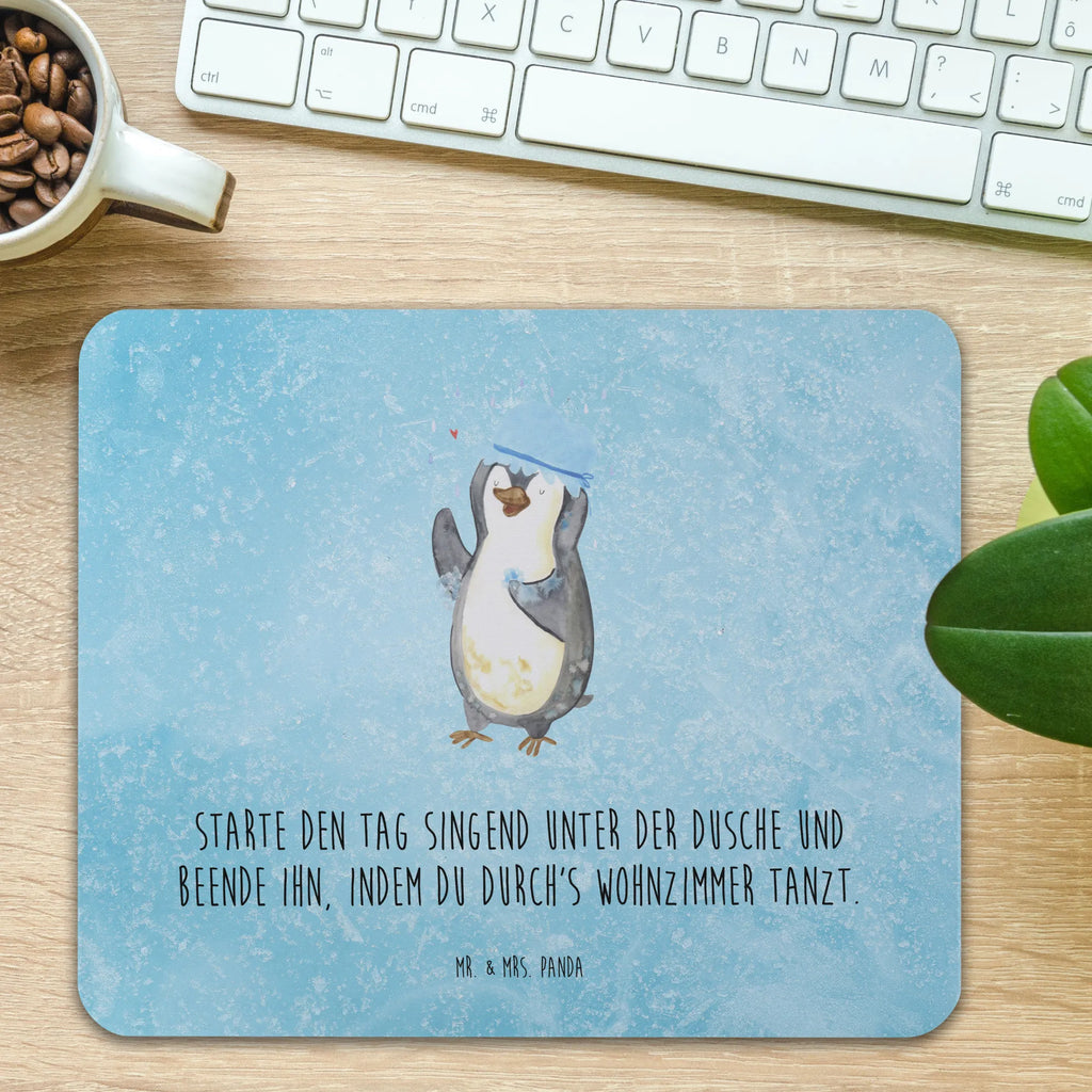 Mauspad Pinguin duscht Mousepad, Computer zubehör, Büroausstattung, PC Zubehör, Arbeitszimmer, Mauspad, Einzigartiges Mauspad, Designer Mauspad, Mausunterlage, Mauspad Büro, Pinguin, Pinguine, Dusche, duschen, Lebensmotto, Motivation, Neustart, Neuanfang, glücklich sein