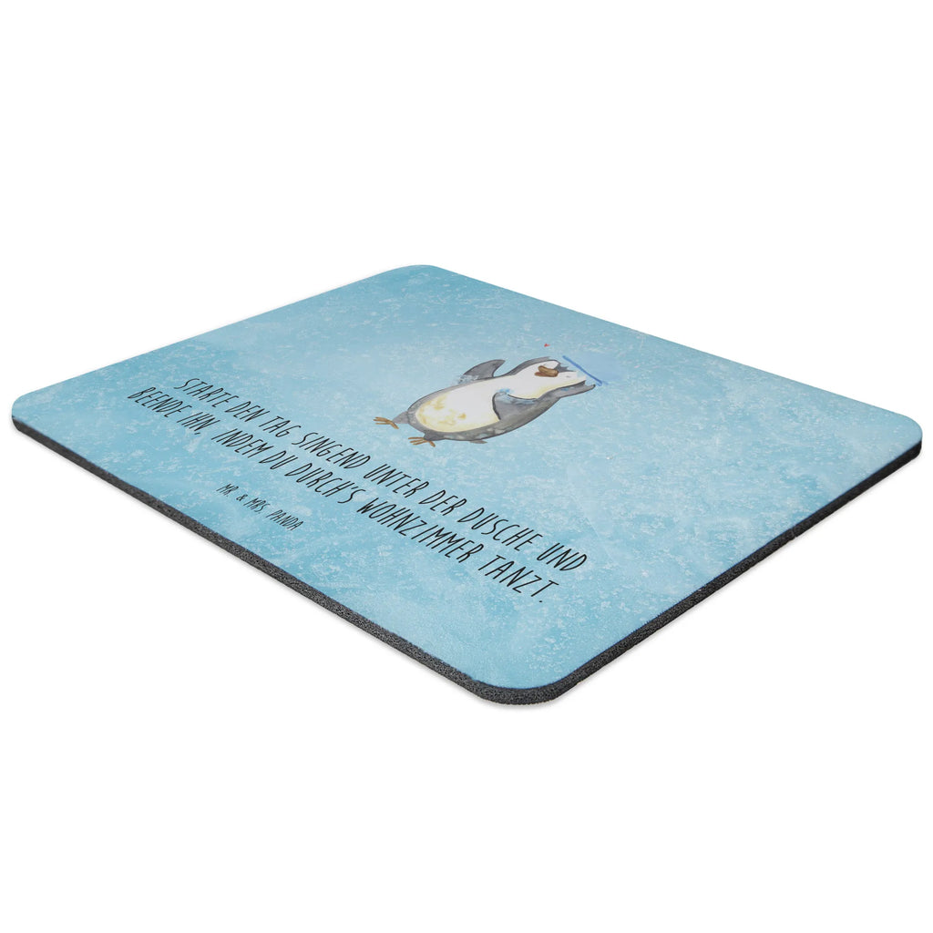 Mauspad Pinguin duscht Mousepad, Computer zubehör, Büroausstattung, PC Zubehör, Arbeitszimmer, Mauspad, Einzigartiges Mauspad, Designer Mauspad, Mausunterlage, Mauspad Büro, Pinguin, Pinguine, Dusche, duschen, Lebensmotto, Motivation, Neustart, Neuanfang, glücklich sein