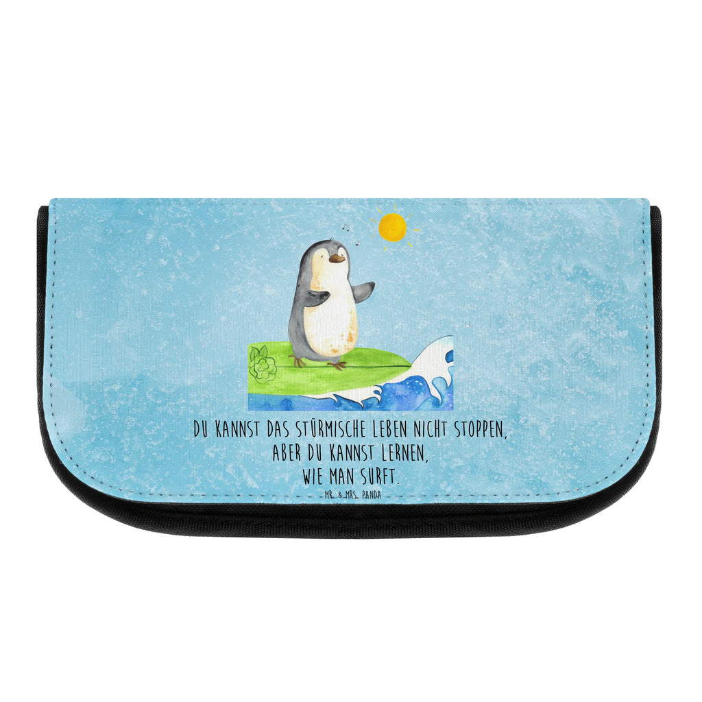 Kosmetiktasche Pinguin Surfer Kosmetikbeutel, Kulturtasche, Kulturbeutel, Schminktasche, Make-Up Tasche, Kosmetiktasche, Beauty Bag, Kosmetiktasche Damen, Make Up Tasche, Kosmetik Tasche, Kosmetiktasche Klein, Kleine Kosmetiktasche, Schminktasche Klein, Kosmetiktasche Mit Fächern, Schminktäschen, Schminke Tasche, Kosmetiktaschen Damen, Beauty Case, Schmink Täschchen, Pinguin, Pinguine, surfen, Surfer, Hawaii, Urlaub, Wellen, Wellen reiten, Portugal