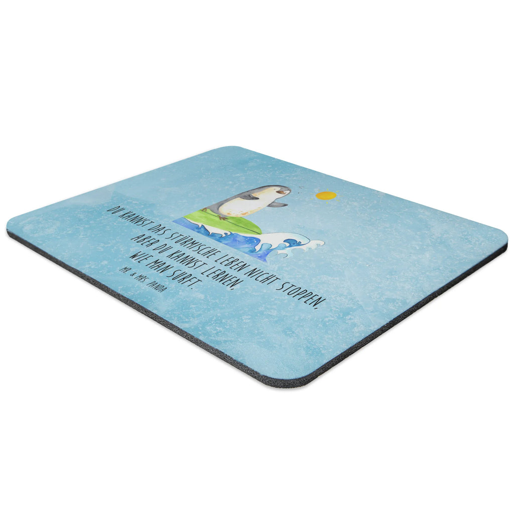 Mauspad Pinguin Surfer Mousepad, Computer zubehör, Büroausstattung, PC Zubehör, Arbeitszimmer, Mauspad, Einzigartiges Mauspad, Designer Mauspad, Mausunterlage, Mauspad Büro, Pinguin, Pinguine, surfen, Surfer, Hawaii, Urlaub, Wellen, Wellen reiten, Portugal