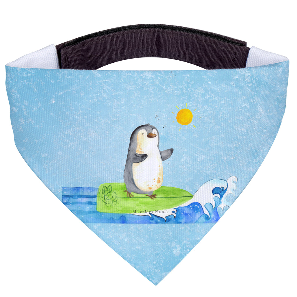 Hundehalstuch Pinguin Surfer Hundehalstuch, Halstuch, Hunde, Tuch, mittel, mittelgroße Hunde, Pinguin, Pinguine, surfen, Surfer, Hawaii, Urlaub, Wellen, Wellen reiten, Portugal