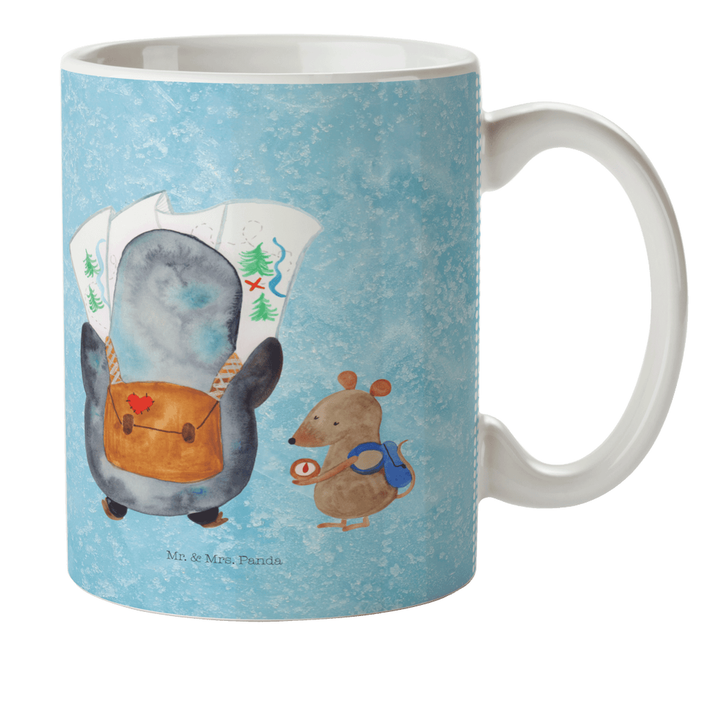 Kindertasse Pinguin & Maus Wanderer Kindertasse, Kinder Tasse, Kunststoff Tasse, Kindergarten Tasse, Trinkbecher, Camping Becher, Kaffeetasse, Kunststoffbecher, Kindergartenbecher, Outdoorgeschirr, Kunststoffgeschirr, Reisebecher, Reisetasse, Kinderbecher, Bruchfeste Tasse, Bruchsichere Tasse, Plastik Tasse, Plastiktasse, Pinguin, Pinguine, Abenteurer, Abenteuer, Roadtrip, Ausflug, Wanderlust, wandern