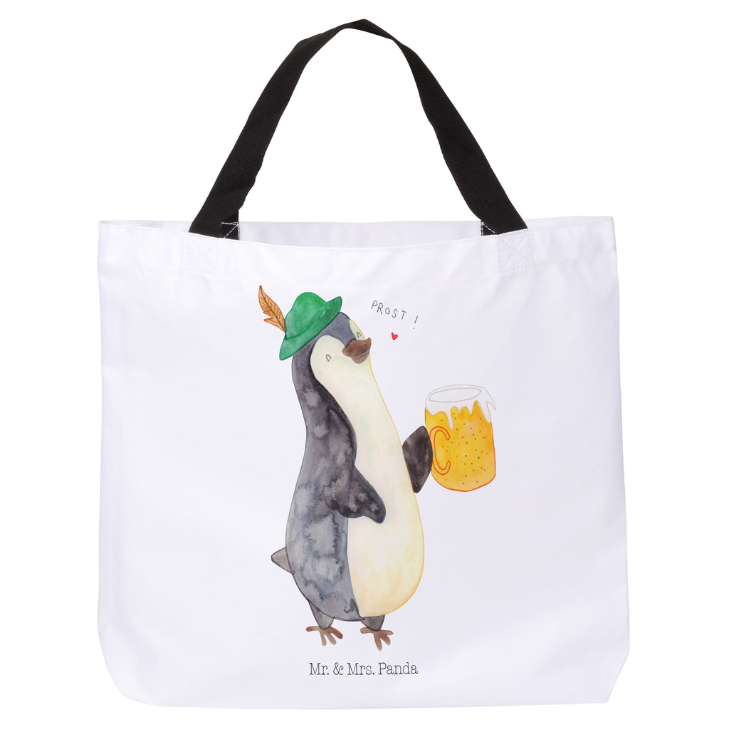 Shopper Pinguin Bier Beutel, Einkaufstasche, Tasche, Strandtasche, Einkaufsbeutel, Shopper, Schultasche, Freizeittasche, Tragebeutel, Schulbeutel, Alltagstasche, Pinguin, Pinguine, Bier, Oktoberfest