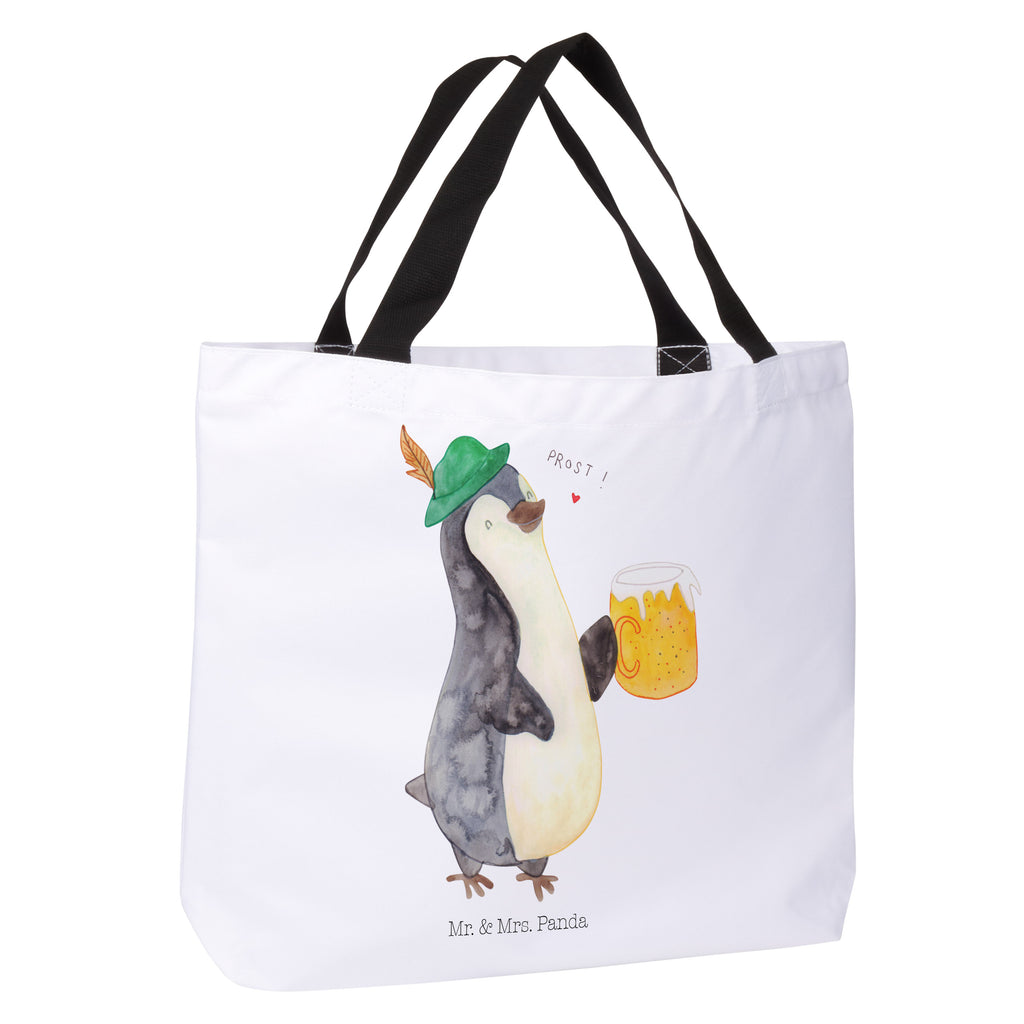 Shopper Pinguin Bier Beutel, Einkaufstasche, Tasche, Strandtasche, Einkaufsbeutel, Shopper, Schultasche, Freizeittasche, Tragebeutel, Schulbeutel, Alltagstasche, Pinguin, Pinguine, Bier, Oktoberfest