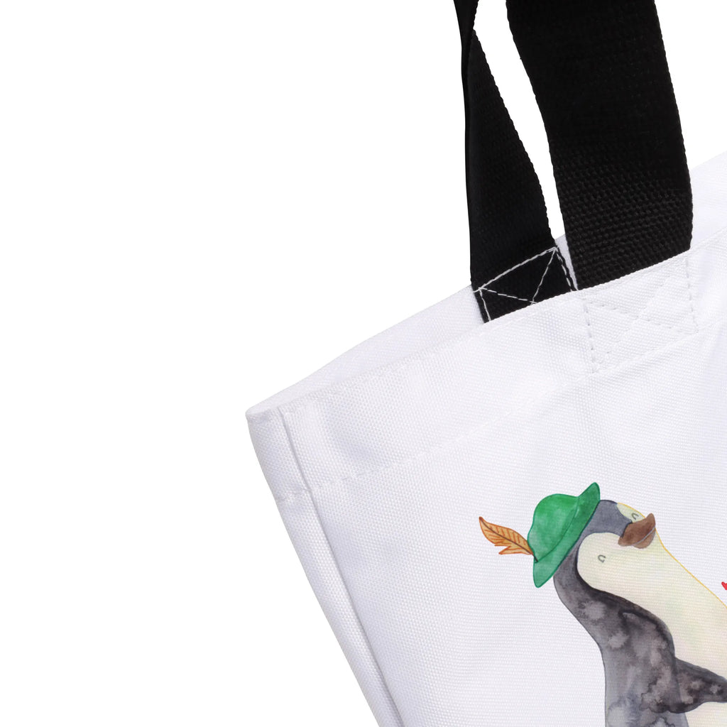 Shopper Pinguin Bier Beutel, Einkaufstasche, Tasche, Strandtasche, Einkaufsbeutel, Shopper, Schultasche, Freizeittasche, Tragebeutel, Schulbeutel, Alltagstasche, Pinguin, Pinguine, Bier, Oktoberfest