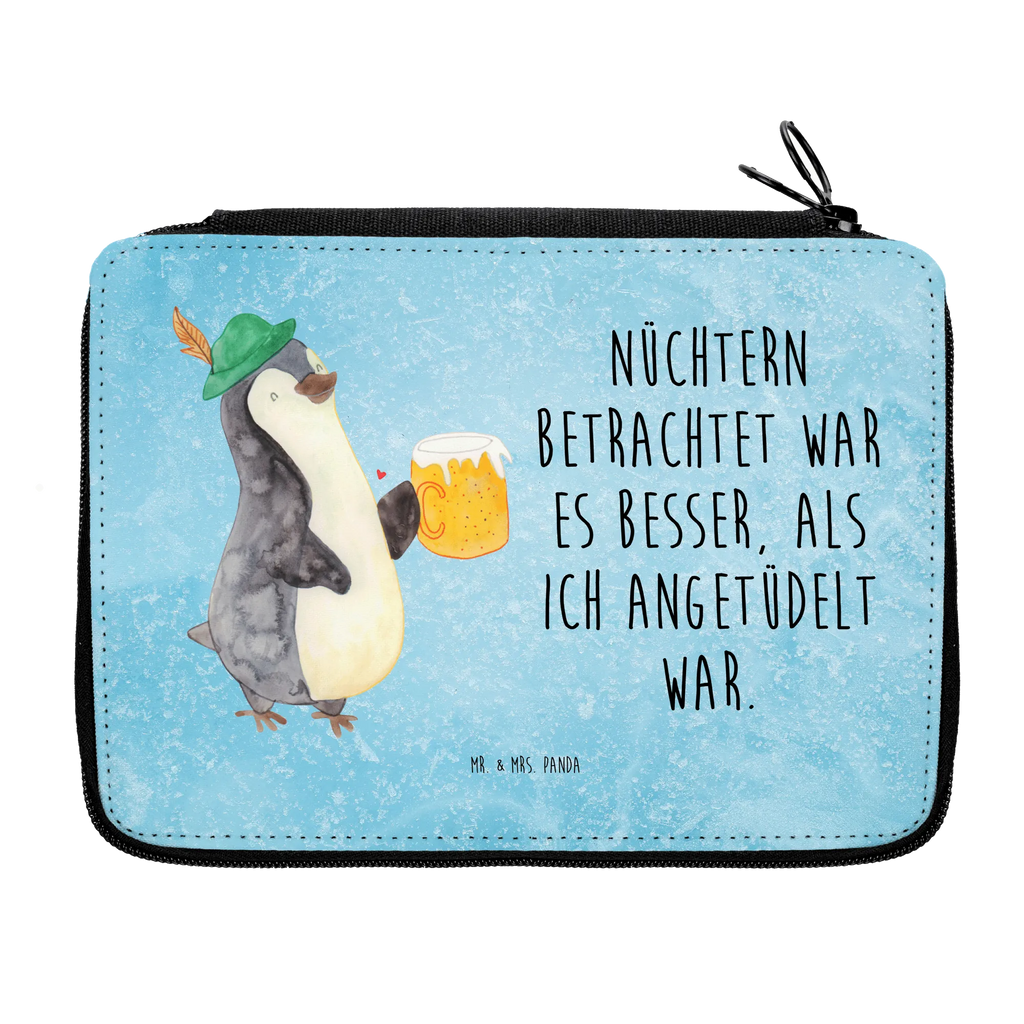 Federmappe Pinguin Bier Federmappe, Stiftetasche, Stifte Etui, Schule, Einschulung, Geschenk, Kind, Schüler, Schülerin, Stifterolle, Federmäppchen, Motiv, Grundschule, Federmäppchen bedruckt, Büro Stifte Etui, Bestückte Federmappe, Kinder Federmappe, Federmappe Einschulung, Pinguin, Pinguine, Bier, Oktoberfest