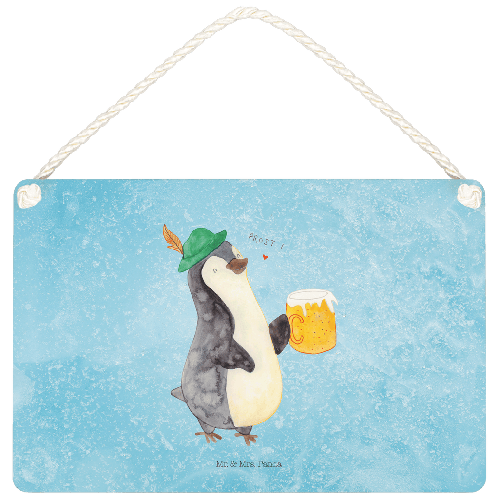 Deko Schild Pinguin Bier Dekoschild, Deko Schild, Schild, Tür Schild, Türschild, Holzschild, Wandschild, Wanddeko, Pinguin, Pinguine, Bier, Oktoberfest