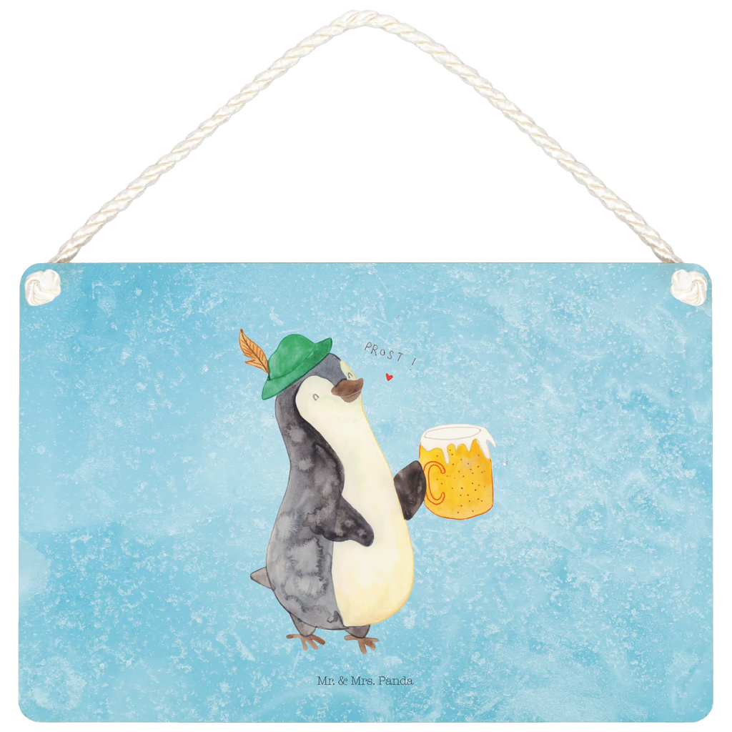 Deko Schild Pinguin Bier Dekoschild, Deko Schild, Schild, Tür Schild, Türschild, Holzschild, Wandschild, Wanddeko, Pinguin, Pinguine, Bier, Oktoberfest