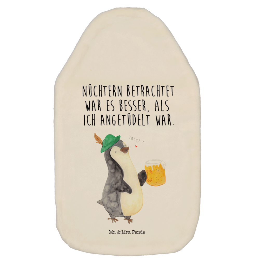 Wärmflasche Pinguin Bier Wärmekissen, Kinderwärmflasche, Körnerkissen, Wärmflaschenbezug, Wärmflasche mit Bezug, Wärmflasche, Bettflasche, Kleine Wärmflasche, Pinguin, Pinguine, Bier, Oktoberfest