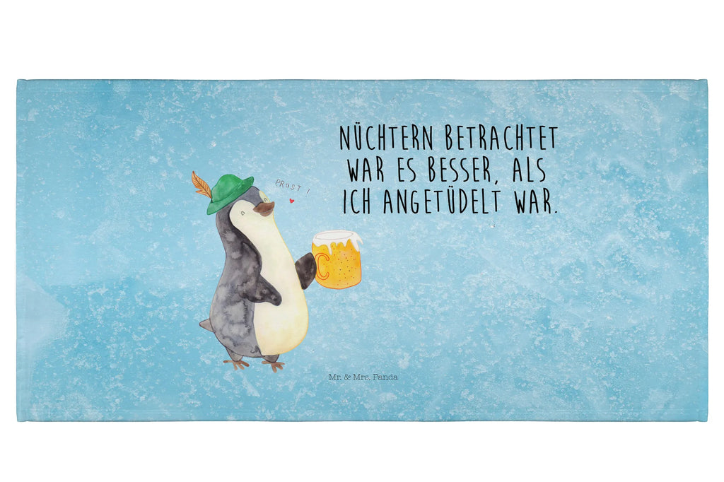 Handtuch Pinguin Bier Gästetuch, Reisehandtuch, Sport Handtuch, Frottier, Kinder Handtuch, Pinguin, Pinguine, Bier, Oktoberfest