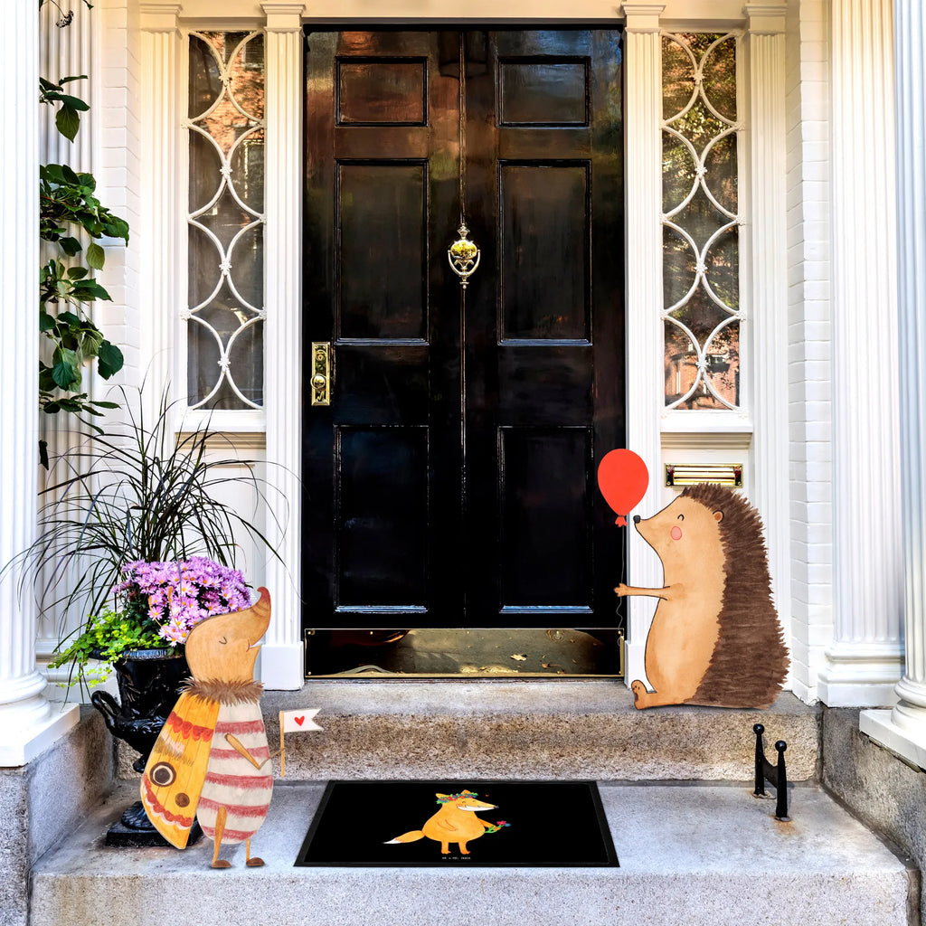 Doormat Fox Flower Türvorleger, Schmutzmatte, Fußabtreter, Matte, Schmutzfänger, Fußabstreifer, Schmutzfangmatte, Türmatte, Motivfußmatte, Haustürmatte, Vorleger, Fussmatten, Fußmatten, Gummimatte, Fußmatte außen, Fußmatte innen, Fussmatten online, Gummi Matte, Sauberlaufmatte, Fußmatte waschbar, Fußmatte outdoor, Schmutzfangmatte waschbar, Eingangsteppich, Fußabstreifer außen, Fußabtreter außen, Schmutzfangteppich, Fußmatte außen wetterfest, Fuchs, Füchse, Fox, Liebe, Freundin, Fuchsmädchen, Blumenmädchen, Freundinnen, Liebesbeweis, Blume, Blumen, Motivation, Freude, ich, mich, Selbstliebe