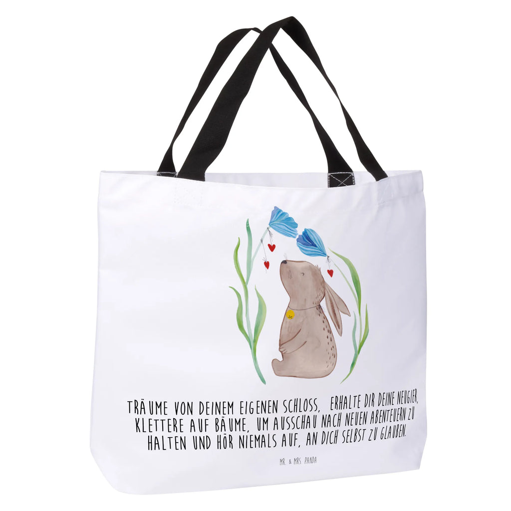 Shopper Hase Blume Beutel, Einkaufstasche, Tasche, Strandtasche, Einkaufsbeutel, Shopper, Schultasche, Freizeittasche, Tragebeutel, Schulbeutel, Alltagstasche, Ostern, Osterhase, Ostergeschenke, Osternest, Osterdeko, Geschenke zu Ostern, Ostern Geschenk, Ostergeschenke Kinder, Ostern Kinder, Hase, Kaninchen, Kind, Taufe, Taufgeschenk, Geburt, Schwangerschaft, erstes Kind, Kindergeburtstag, Geburtstag, Hoffnung, Träume