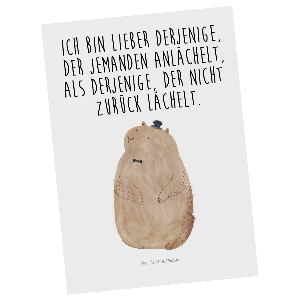 Postkarte Murmeltier Postkarte, Karte, Geschenkkarte, Grußkarte, Einladung, Ansichtskarte, Geburtstagskarte, Einladungskarte, Dankeskarte, Ansichtskarten, Einladung Geburtstag, Einladungskarten Geburtstag, Tiermotive, Gute Laune, lustige Sprüche, Tiere, Murmeltier, Knigge, Fröhlichkeit, Freundlichkeit, Respekt, Anstand