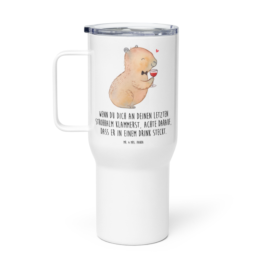 XXL Thermobecher Capybara Wein Thermobecher, XL Thermobecher, Reisebecher, XL Reisetasse, Großer Thermobecher, Autobecher, Jumbo Becher, Tiermotive, Gute Laune, lustige Sprüche, Tiere, Capybara Weinflasche, Weinliebhaber Geschenk, Capybara Zeichnung, Adrette Tiere, Panda Handzeichnung, Weintrinkendes Nagetier, Capybara Kunstwerk, Geschenk für Weinkenner, Stilvolles Capybara, Heiterer Capybara, Liebe zum Wein Spruch, Wein Spaßbild, Handgezeichnetes Capybara