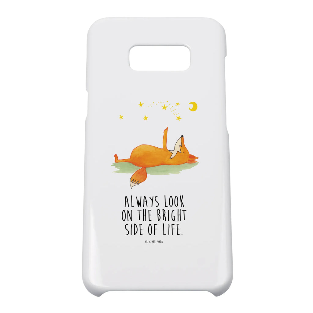 Handyhülle Fuchs Sterne Handyhülle, Handycover, Cover, Handy, Hülle, Iphone 10, Iphone X, Fuchs, Füchse, tröstende Worte, Spruch positiv, Spruch schön, Romantik, Always Look on the Bright Side of Life