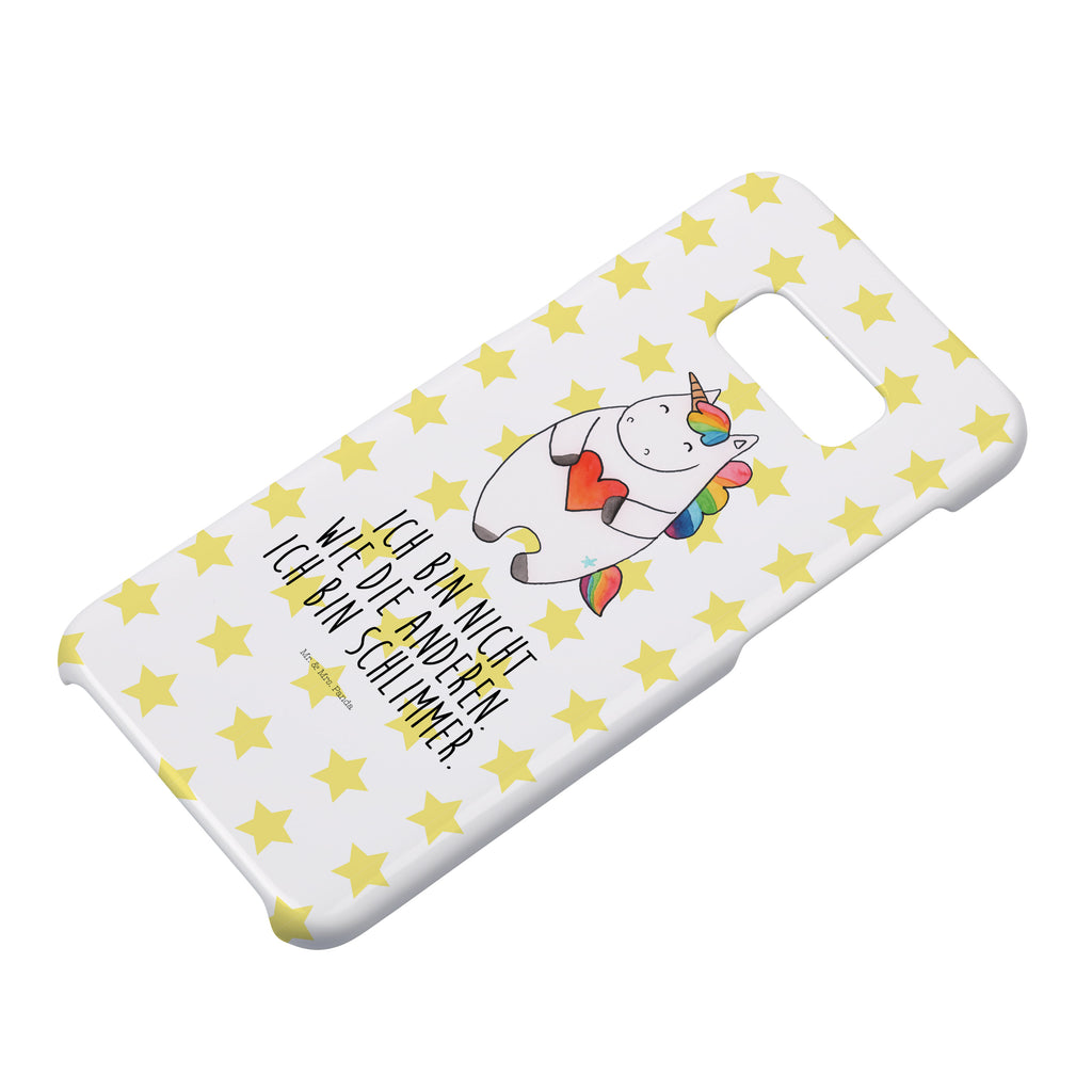 Handyhülle Einhorn Herz Handyhülle, Handycover, Cover, Handy, Hülle, Iphone 10, Iphone X, Einhorn, Einhörner, Einhorn Deko, Pegasus, Unicorn, Herz, schlimm, böse, witzig, lustig, Freundin, anders, bunt