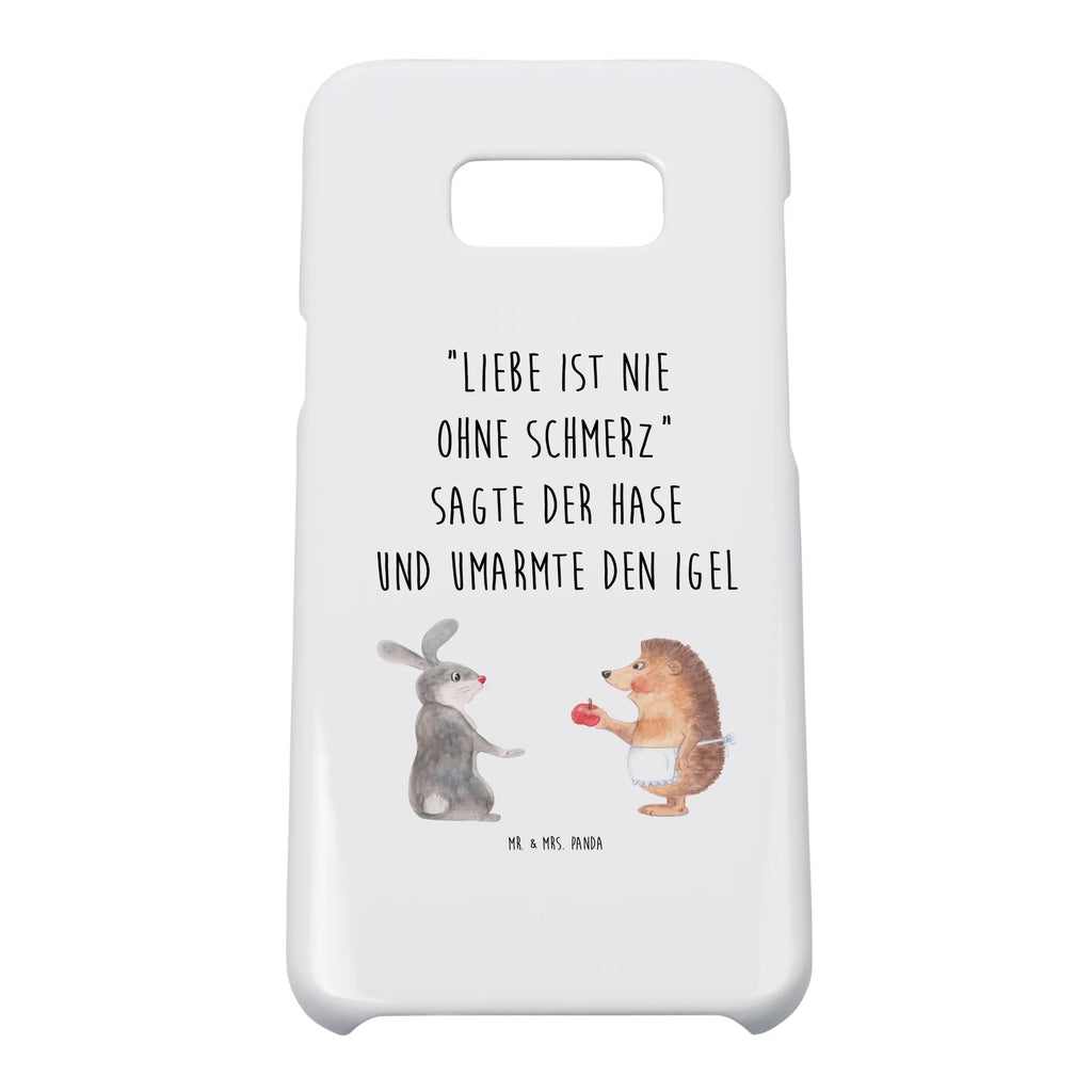 Handyhülle Hase Igel Handyhülle, Handycover, Cover, Handy, Hülle, Iphone 10, Iphone X, Tiermotive, Gute Laune, lustige Sprüche, Tiere, Igel und Hase, Igel, Hase, Liebe Spruch, Liebeskummer Geschenk, Herzschmerz, Trösten, Trennungsschmerz, Spruch romantisch