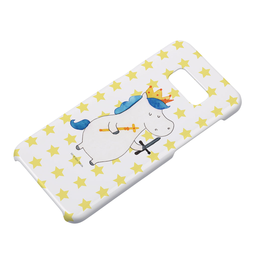 Handyhülle Einhorn König mit Schwert Handyhülle, Handycover, Cover, Handy, Hülle, Iphone 10, Iphone X, Einhorn, Einhörner, Einhorn Deko, Pegasus, Unicorn, König, Ritter, Mittelalter