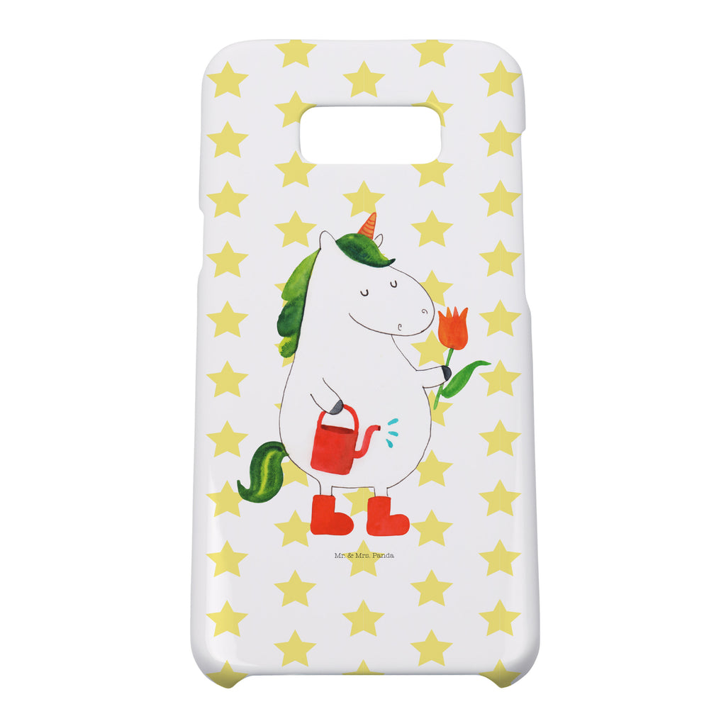 Handyhülle Einhorn Gärtner Handyhülle, Handycover, Cover, Handy, Hülle, Iphone 10, Iphone X, Einhorn, Einhörner, Einhorn Deko, Pegasus, Unicorn, Luftballon, Gießkanne, Giesskanne, Lebenslust, Freude, Blume, Freundin, Garten, Stiefel