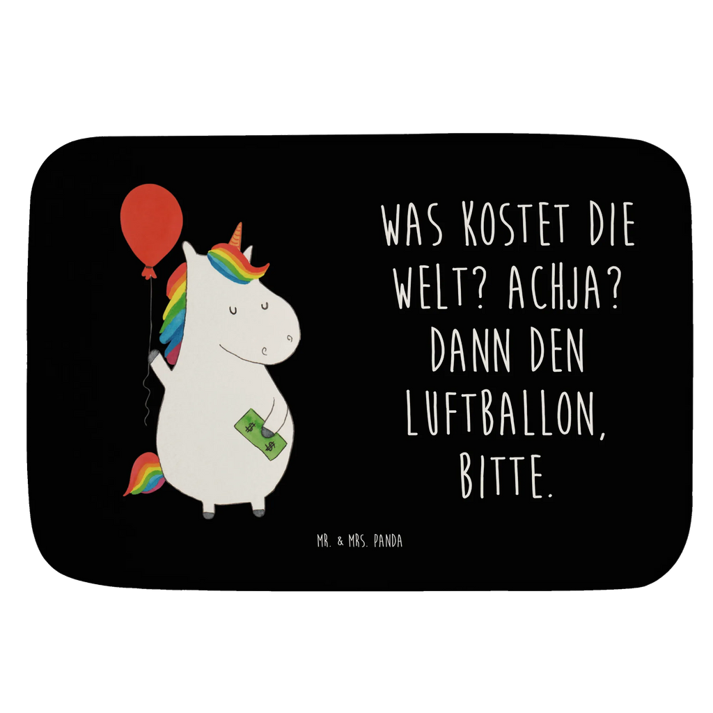 Badvorleger Einhorn Luftballon Badematte, Badteppich, Duschvorleger, Badezimmerteppich, Badezimmermatte, Badvorleger, Duschmatte, Duschteppich, Badteppiche, Badgarnitur, Badematten, Teppich Badezimmer, Badezimmermatten, Einhorn, Einhörner, Einhorn Deko, Pegasus, Unicorn, Luftballon, Geld, Lebenslust, Freude, Geschenk, Freundin