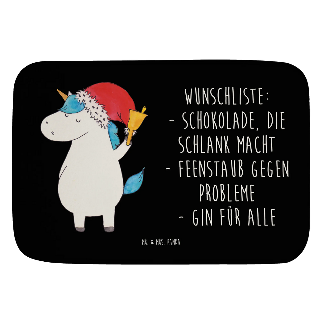 Badvorleger Einhorn Weihnachtsmann Badematte, Badteppich, Duschvorleger, Badezimmerteppich, Badezimmermatte, Badvorleger, Duschmatte, Duschteppich, Badteppiche, Badgarnitur, Badematten, Teppich Badezimmer, Badezimmermatten, Einhorn, Einhörner, Einhorn Deko, Pegasus, Unicorn, Gin, Schokolade, Schoki, Weihnachten, Weihnachtsmann, Nikolaus, Wunschzettel, Wunschliste, Feenstaub