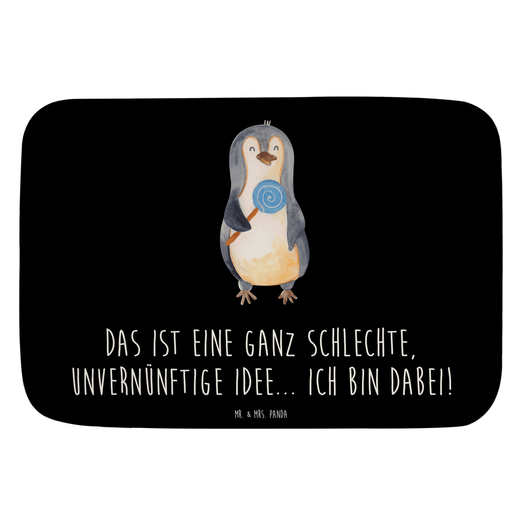 Badvorleger Pinguin Lolli Badematte, Badteppich, Duschvorleger, Badezimmerteppich, Badezimmermatte, Badvorleger, Duschmatte, Duschteppich, Badteppiche, Badgarnitur, Badematten, Teppich Badezimmer, Badezimmermatten, Pinguin, Pinguine, Lolli, Süßigkeiten, Blödsinn, Spruch, Rebell, Gauner, Ganove, Rabauke