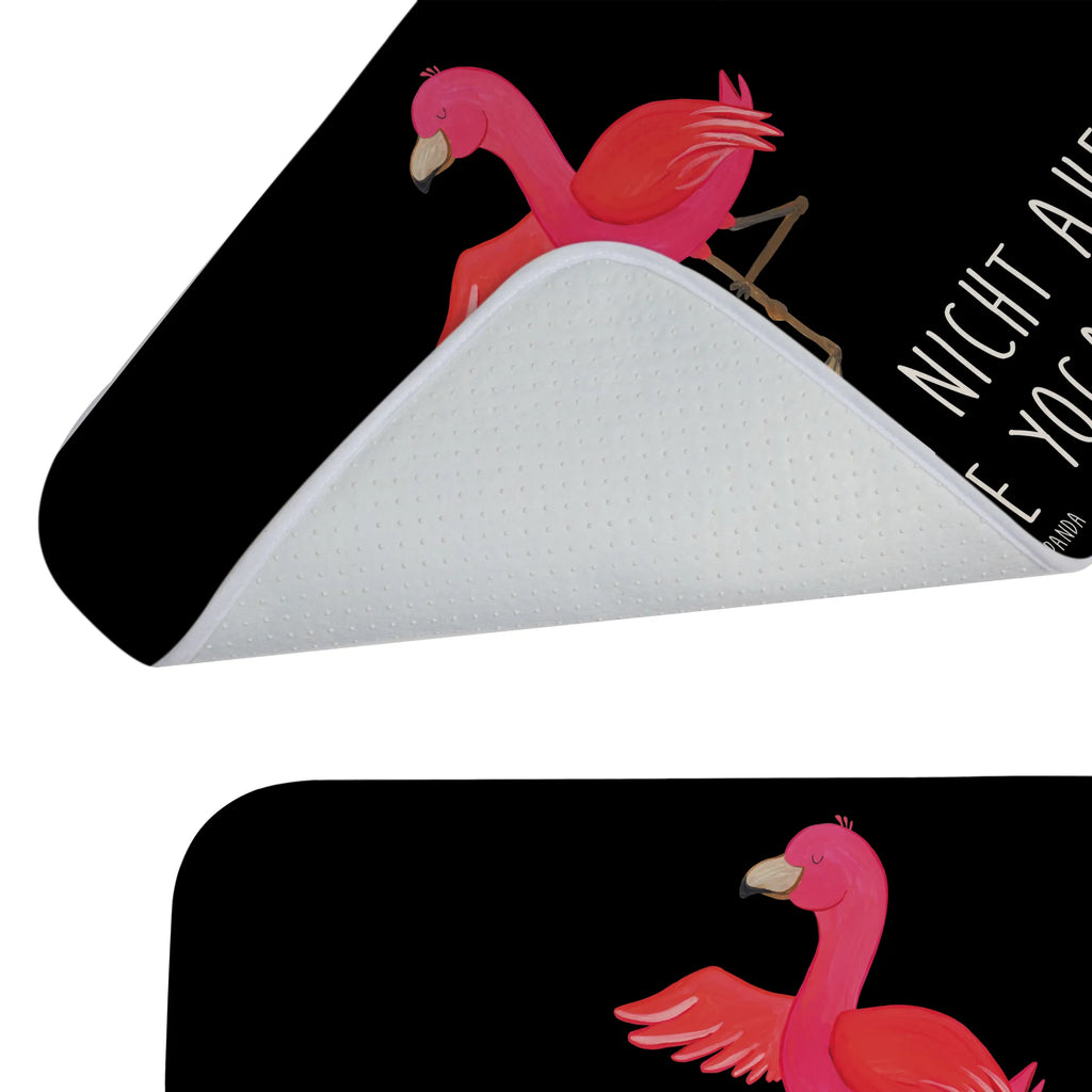 Badvorleger Flamingo Yoga Badematte, Badteppich, Duschvorleger, Badezimmerteppich, Badezimmermatte, Badvorleger, Duschmatte, Duschteppich, Badteppiche, Badgarnitur, Badematten, Teppich Badezimmer, Badezimmermatten, Flamingo, Vogel, Yoga, Namaste, Achtsamkeit, Yoga-Übung, Entspannung, Ärger, Aufregen, Tiefenentspannung