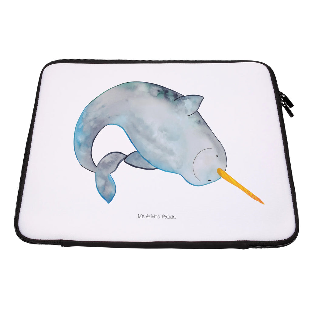 Notebook Tasche Narwal Notebook Tasche, Laptop, Computertasche, Tasche, Notebook-Tasche, Notebook-Reisehülle, Notebook Schutz, Meerestiere, Meer, Urlaub, Narwal, Wal, Putzen, Hausfrau, Junggesellin, aufräumen, Kinderzimmer