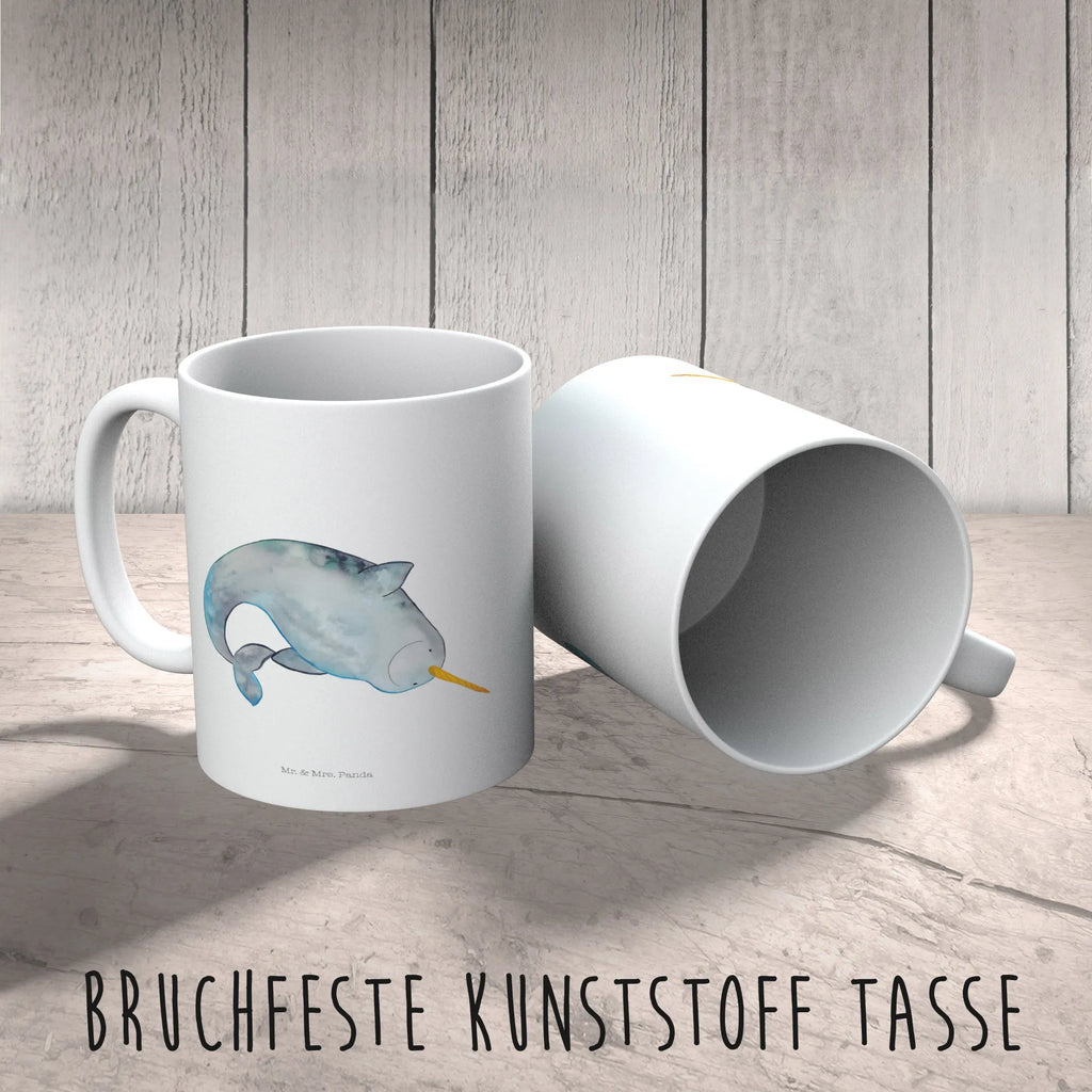 Kindertasse Narwal Kindertasse, Kinder Tasse, Kunststoff Tasse, Kindergarten Tasse, Trinkbecher, Camping Becher, Kaffeetasse, Kunststoffbecher, Kindergartenbecher, Outdoorgeschirr, Kunststoffgeschirr, Reisebecher, Reisetasse, Kinderbecher, Bruchfeste Tasse, Bruchsichere Tasse, Plastik Tasse, Plastiktasse, Meerestiere, Meer, Urlaub, Narwal, Wal, Putzen, Hausfrau, Junggesellin, aufräumen, Kinderzimmer