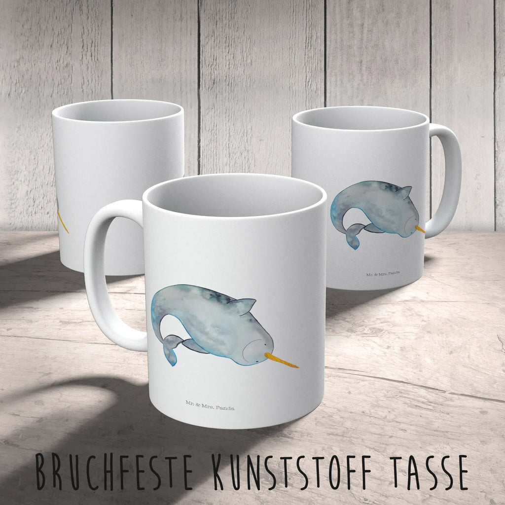 Kindertasse Narwal Kindertasse, Kinder Tasse, Kunststoff Tasse, Kindergarten Tasse, Trinkbecher, Camping Becher, Kaffeetasse, Kunststoffbecher, Kindergartenbecher, Outdoorgeschirr, Kunststoffgeschirr, Reisebecher, Reisetasse, Kinderbecher, Bruchfeste Tasse, Bruchsichere Tasse, Plastik Tasse, Plastiktasse, Meerestiere, Meer, Urlaub, Narwal, Wal, Putzen, Hausfrau, Junggesellin, aufräumen, Kinderzimmer