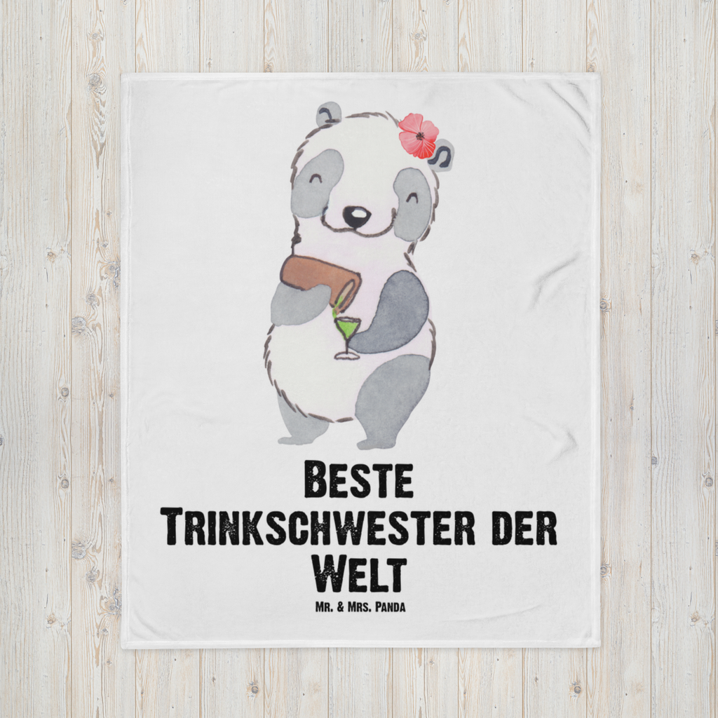 Kuscheldecke Panda Beste Trinkschwester der Welt Decke, Wohndecke, Tagesdecke, Wolldecke, Sofadecke, für, Dankeschön, Geschenk, Schenken, Geburtstag, Geburtstagsgeschenk, Geschenkidee, Danke, Bedanken, Mitbringsel, Freude machen, Geschenktipp, Trinkschwester, Saufschwester, Schwester, Sister, Freundin, Party, Bae, Trinken, Alkohol, Wochenende, Kleinigkeit, Sister from another Mister