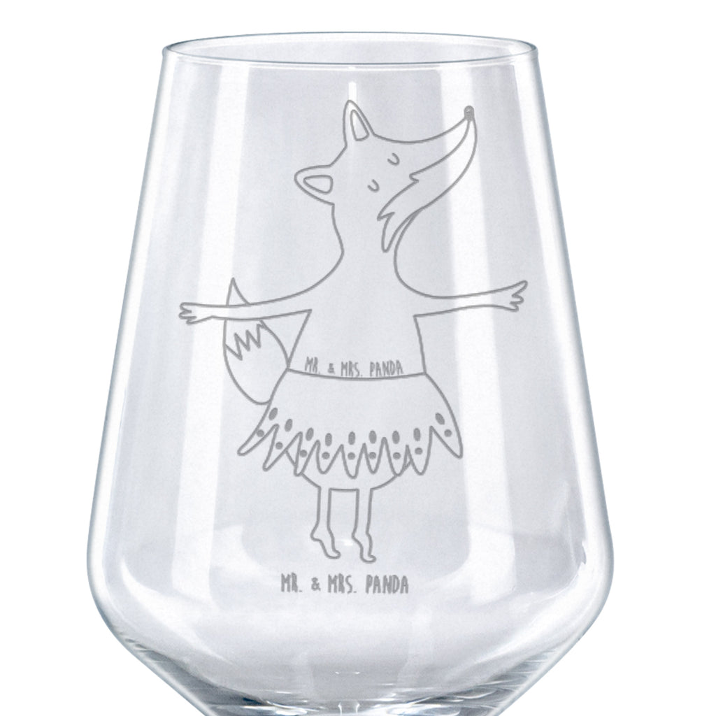 Rotwein Glas Fuchs Ballerina Rotweinglas, Weinglas, Rotwein Glas, Weinglas mit Gravur, Geschenk für Weinliebhaber, Spülmaschinenfeste Weingläser, Hochwertige Weinaccessoires, Fuchs, Fuchs Spruch, Füchse, Füchsin, Ballerina, Ballett, Tänzerin, Tanzen, Party, Einladung, Geburtstag