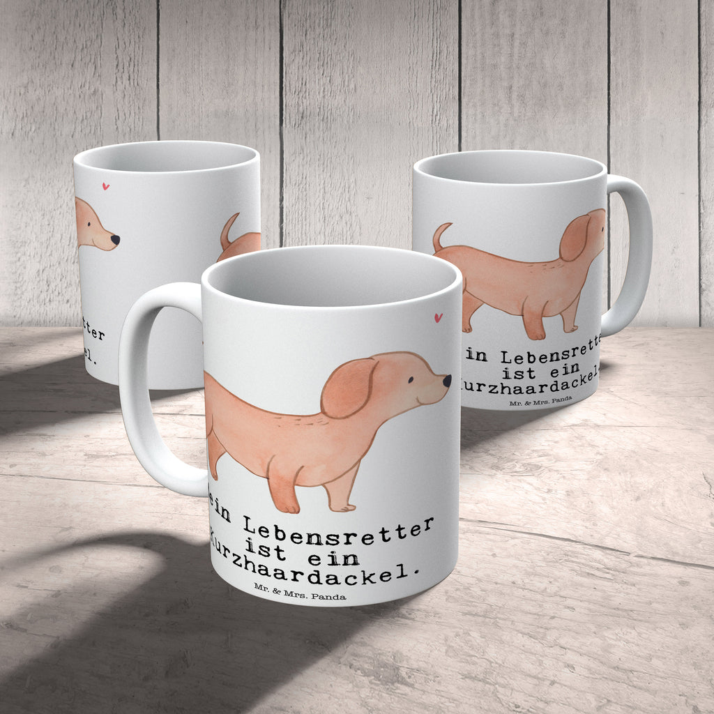 Tasse Dackel Kurzhaardackel Lebensretter Tasse, Kaffeetasse, Teetasse, Becher, Kaffeebecher, Teebecher, Keramiktasse, Porzellantasse, Büro Tasse, Geschenk Tasse, Tasse Sprüche, Tasse Motive, Kaffeetassen, Tasse bedrucken, Designer Tasse, Cappuccino Tassen, Schöne Teetassen, Hund, Hunderasse, Rassehund, Hundebesitzer, Geschenk, Tierfreund, Schenken, Welpe, Teckel, Dachshund, Kurzhaardackel