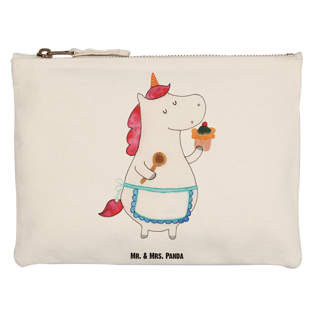 Schminktasche Einhorn Küchenfee Schminktasche, Kosmetiktasche, Kosmetikbeutel, Stiftemäppchen, Etui, Federmappe, Makeup, XXL, Schminketui, Kosmetiketui, Schlamperetui, Einhorn, Einhörner, Einhorn Deko, Pegasus, Unicorn, backen, Muffin, Motivation, Träumer, träumen, Bäckerin, Hobbykoch, Koch, Torte, Kuchen