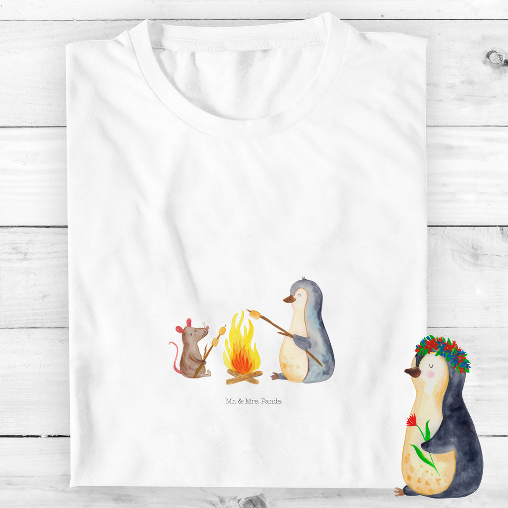 Organic Kinder T-Shirt Pinguin Lagerfeuer Kinder T-Shirt, Kinder T-Shirt Mädchen, Kinder T-Shirt Jungen, Pinguin, Maus, Pinguine, Lagerfeuer, Leben, Arbeit, Job, Motivation, Büro, Büroalltag, Lebensspruch, Lebensmotivation, Neustart, Liebe, grillen, Feuer, Marshmallows