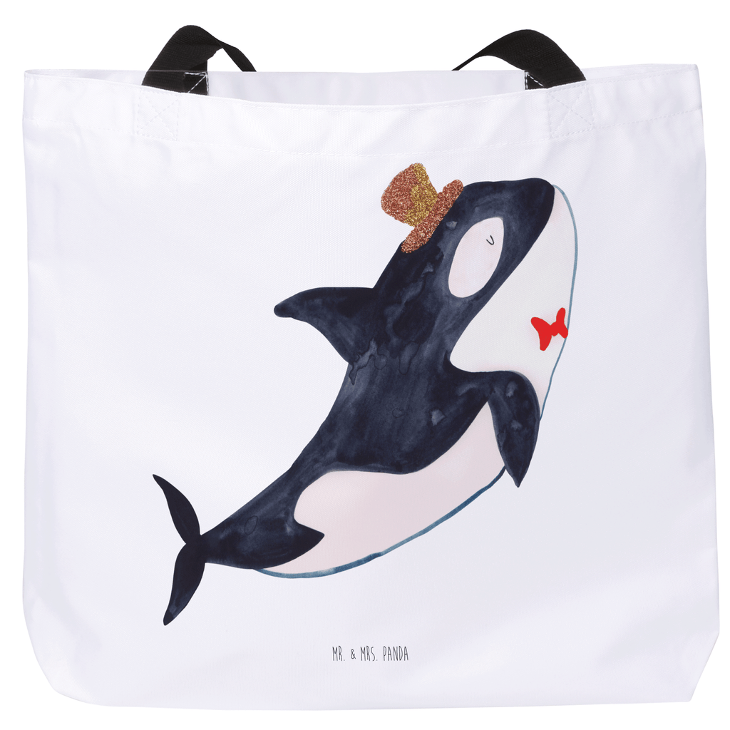 Shopper Orca Zylinder Beutel, Einkaufstasche, Tasche, Strandtasche, Einkaufsbeutel, Shopper, Schultasche, Freizeittasche, Tragebeutel, Schulbeutel, Alltagstasche, Meerestiere, Meer, Urlaub, Narwal, Glitter, Konfetti, Glitzer, Geburtstag, Feier, Fete, Fest, Glückwunsch, Orca