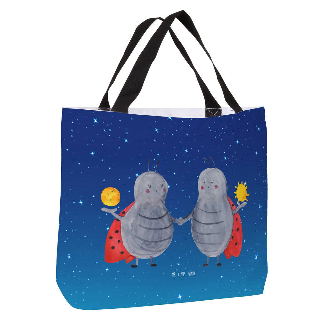 Shopper Sternzeichen Zwilling Beutel, Einkaufstasche, Tasche, Strandtasche, Einkaufsbeutel, Shopper, Schultasche, Freizeittasche, Tragebeutel, Schulbeutel, Alltagstasche, Tierkreiszeichen, Sternzeichen, Horoskop, Astrologie, Aszendent, Zwillinge, Zwilling Geschenk, Zwilling Sternzeichen, Geburtstag Mai, Geschenk Mai, Geschenk Juni, Marienkäfer, Glückskäfer, Zwillingsbruder, Zwillingsschwester