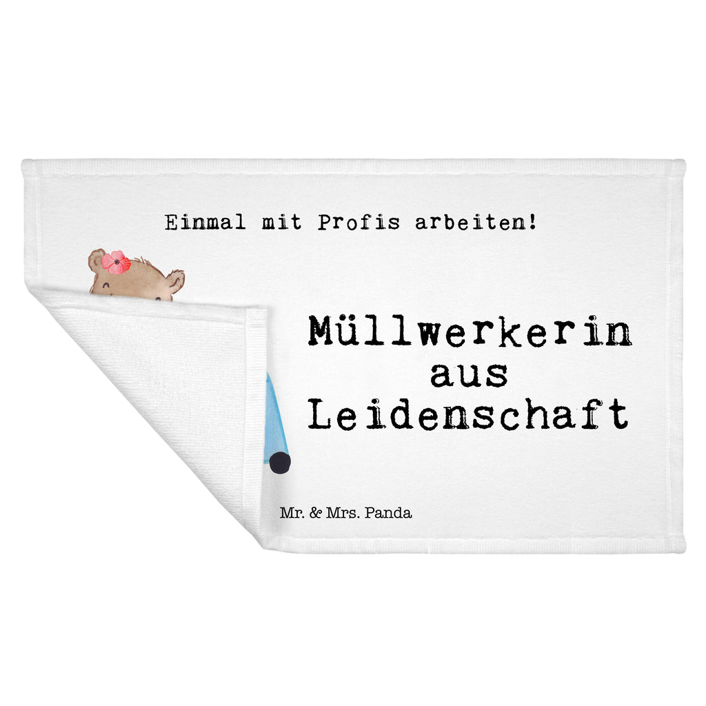 Handtuch Müllwerkerin aus Leidenschaft Gästetuch, Reisehandtuch, Sport Handtuch, Frottier, Kinder Handtuch, Beruf, Ausbildung, Jubiläum, Abschied, Rente, Kollege, Kollegin, Geschenk, Schenken, Arbeitskollege, Mitarbeiter, Firma, Danke, Dankeschön, Müllwerkerin, Fachkraft Kreislauf- und Abfallwirtschaft, Müllentsorgerin, Kehrichtfrau, Müllfrau, Müllfahreriin