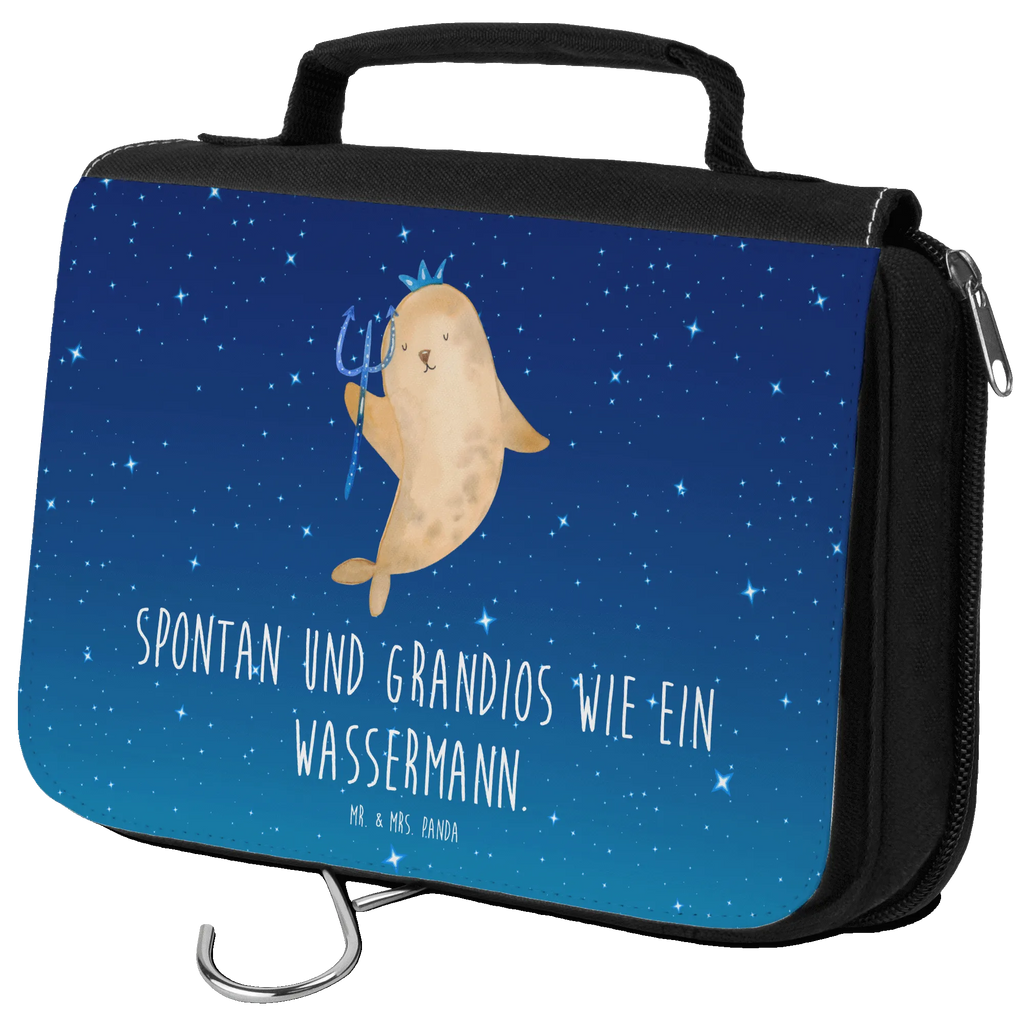 Kulturbeutel Sternzeichen Wassermann Kulturbeutel, Zum Aufhängen, Waschtasche, Kosmetiktasche, Damen, Herren, Aufbewahrungstasche, Schminktasche, Kosmetikbeutel, Organizer, Kulturtasche, Schminkutensil, Tierkreiszeichen, Sternzeichen, Horoskop, Astrologie, Aszendent, Meermann, Nix, Wassermann Geschenk, Wassermann Sternzeichen, Geschenk Januar, Geschenk Februar, Geburtstag Januar, Geburtstag Februar, Meer Geschenk