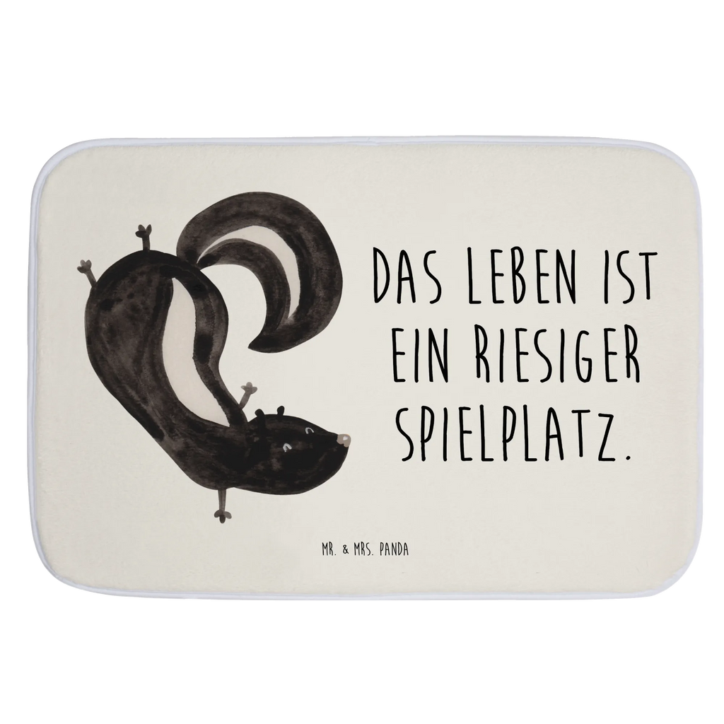 Badvorleger Stinktier Handstand Badematte, Badteppich, Duschvorleger, Badezimmerteppich, Badezimmermatte, Badvorleger, Duschmatte, Duschteppich, Badteppiche, Badgarnitur, Badematten, Teppich Badezimmer, Badezimmermatten, Stinktier, Skunk, Wildtier, Raubtier, Stinker, Stinki, Spielplatz, verpielt, Kind