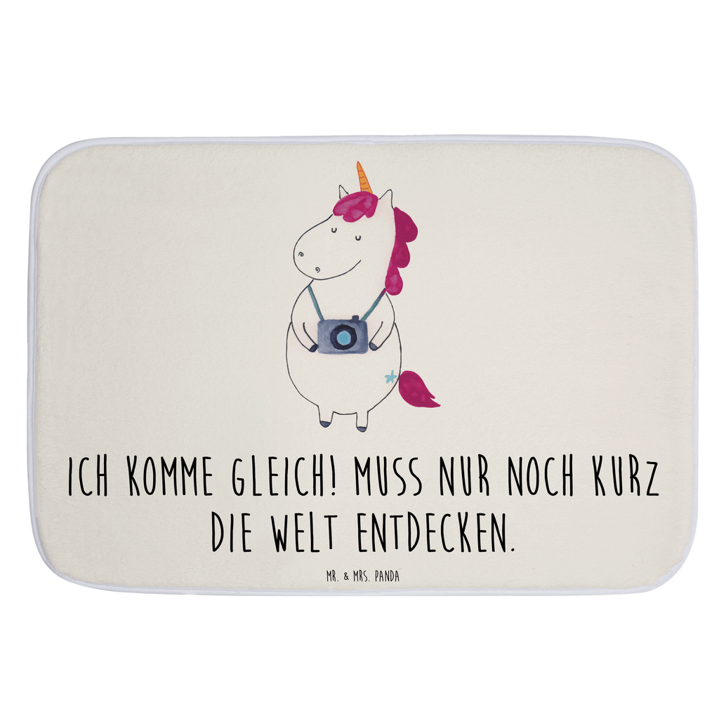 Badvorleger Einhorn Fotograf Badematte, Badteppich, Duschvorleger, Badezimmerteppich, Badezimmermatte, Badvorleger, Duschmatte, Duschteppich, Badteppiche, Badgarnitur, Badematten, Teppich Badezimmer, Badezimmermatten, Einhorn, Einhörner, Einhorn Deko, Pegasus, Unicorn, Fotograf, Fotografie, Kamera, Reisen, Weltreise, Weltenbummler, Urlaub, Tourist, Kurztrip, Reise, Städtereise