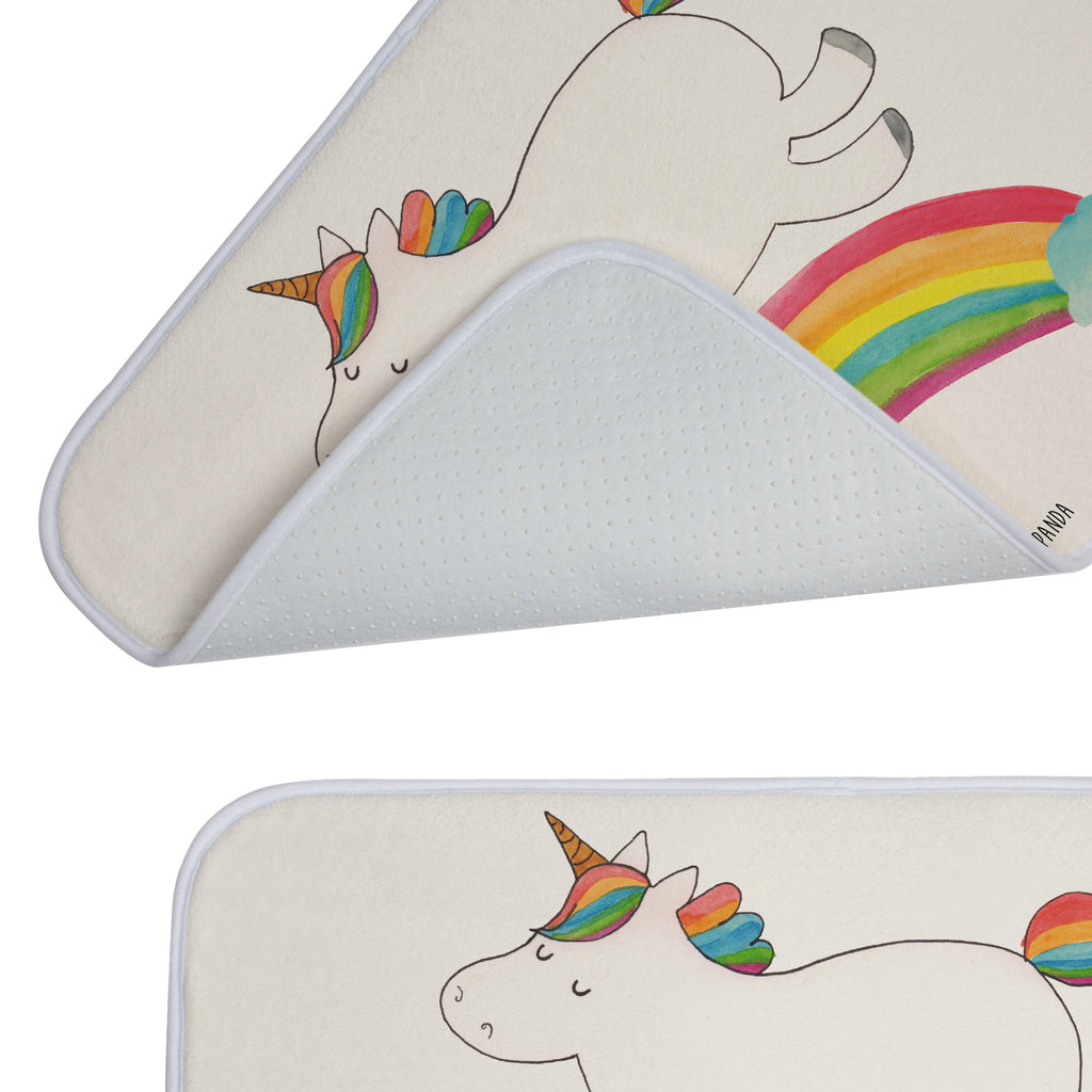 Badvorleger Einhorn Regenbogen Badematte, Badteppich, Duschvorleger, Badezimmerteppich, Badezimmermatte, Badvorleger, Duschmatte, Duschteppich, Badteppiche, Badgarnitur, Badematten, Teppich Badezimmer, Badezimmermatten, Einhorn, Einhörner, Einhorn Deko, Pegasus, Unicorn, Regenbogen, Glitzer, Einhornpower, Erwachsenwerden, Einhornautobahn