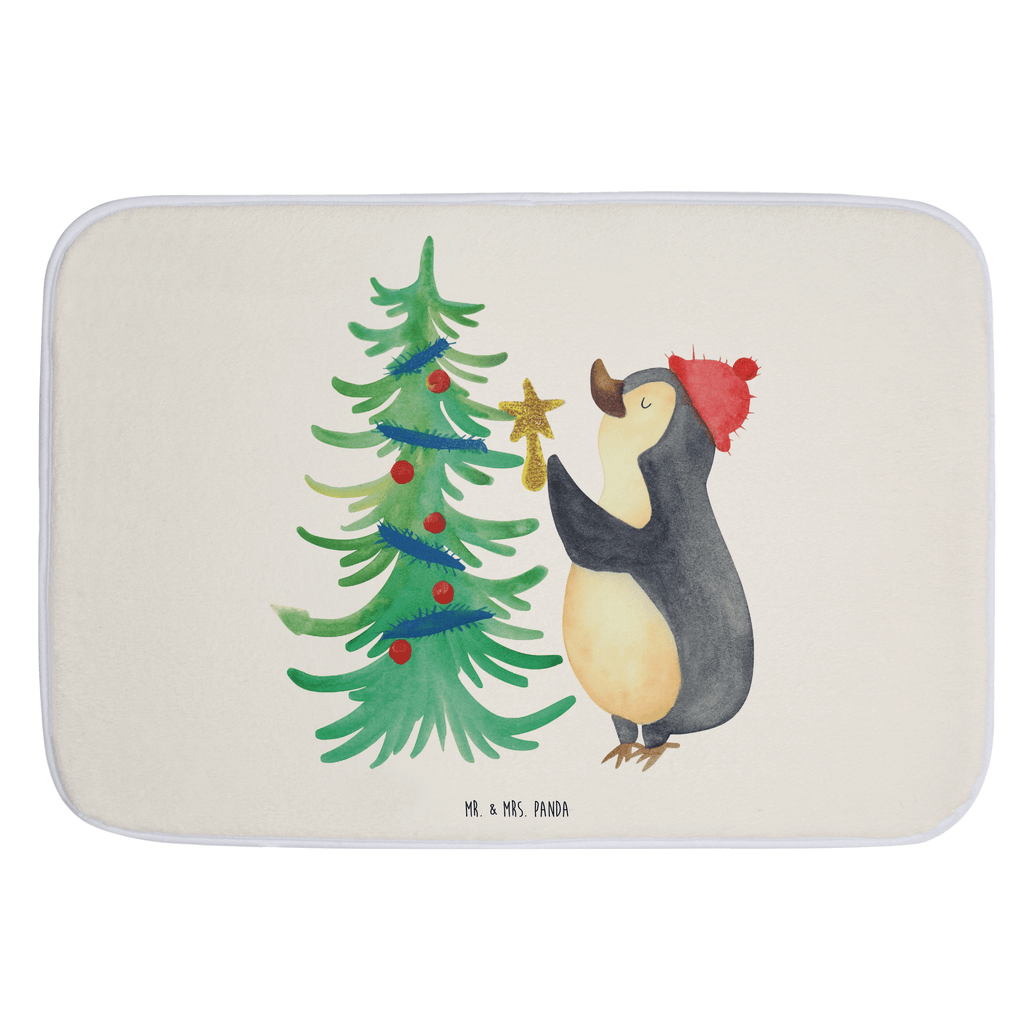 Badvorleger Pinguin Weihnachtsbaum Badematte, Badteppich, Duschvorleger, Badezimmerteppich, Badezimmermatte, Badvorleger, Duschmatte, Duschteppich, Badteppiche, Badgarnitur, Badematten, Teppich Badezimmer, Badezimmermatten, Winter, Weihnachten, Weihnachtsdeko, Nikolaus, Advent, Heiligabend, Wintermotiv, Pinguin